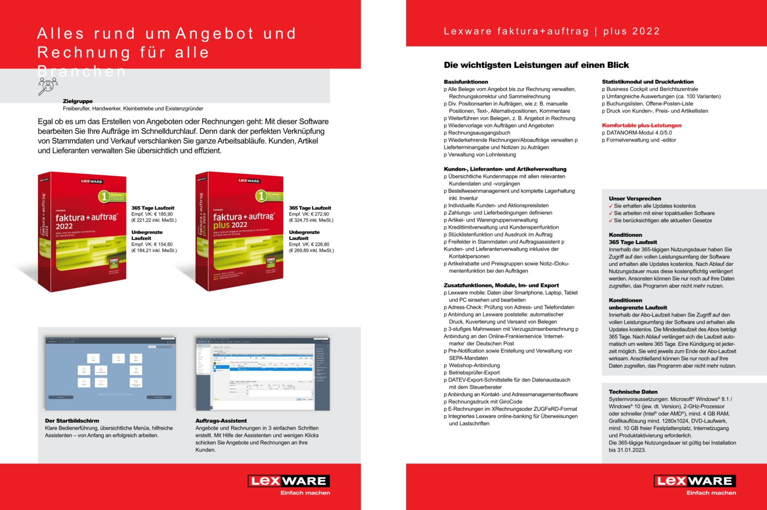 LEXWARE Faktura+auftrag 2023 - BdSt Steuerzahler Service GmbH